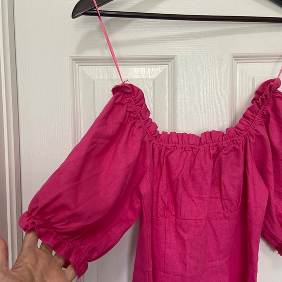 Dynamite // Camilla Off-the-Shoulder Dress //NWT - Picture 5 of 16